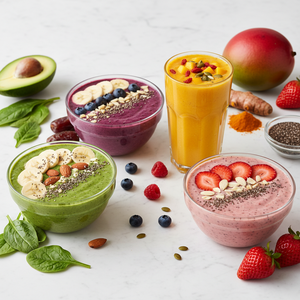 21 Smoothies Détox Énergie - Boost Naturel pour Mamans