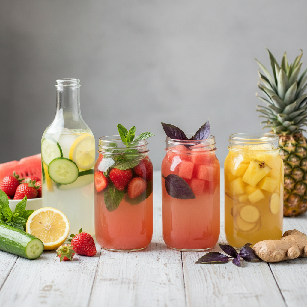 30 Recettes d'Eau Détox - Perte de Poids Naturelle