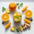 Jus Détox Orange 🍊 Ananas Persil Citron Gingembre